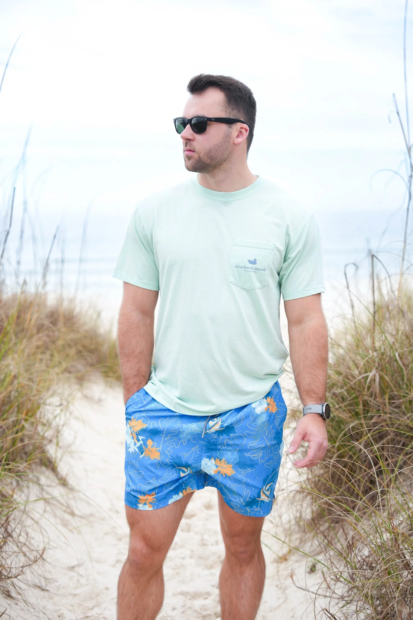 Aftco Strike Swim Short Print - Image 13