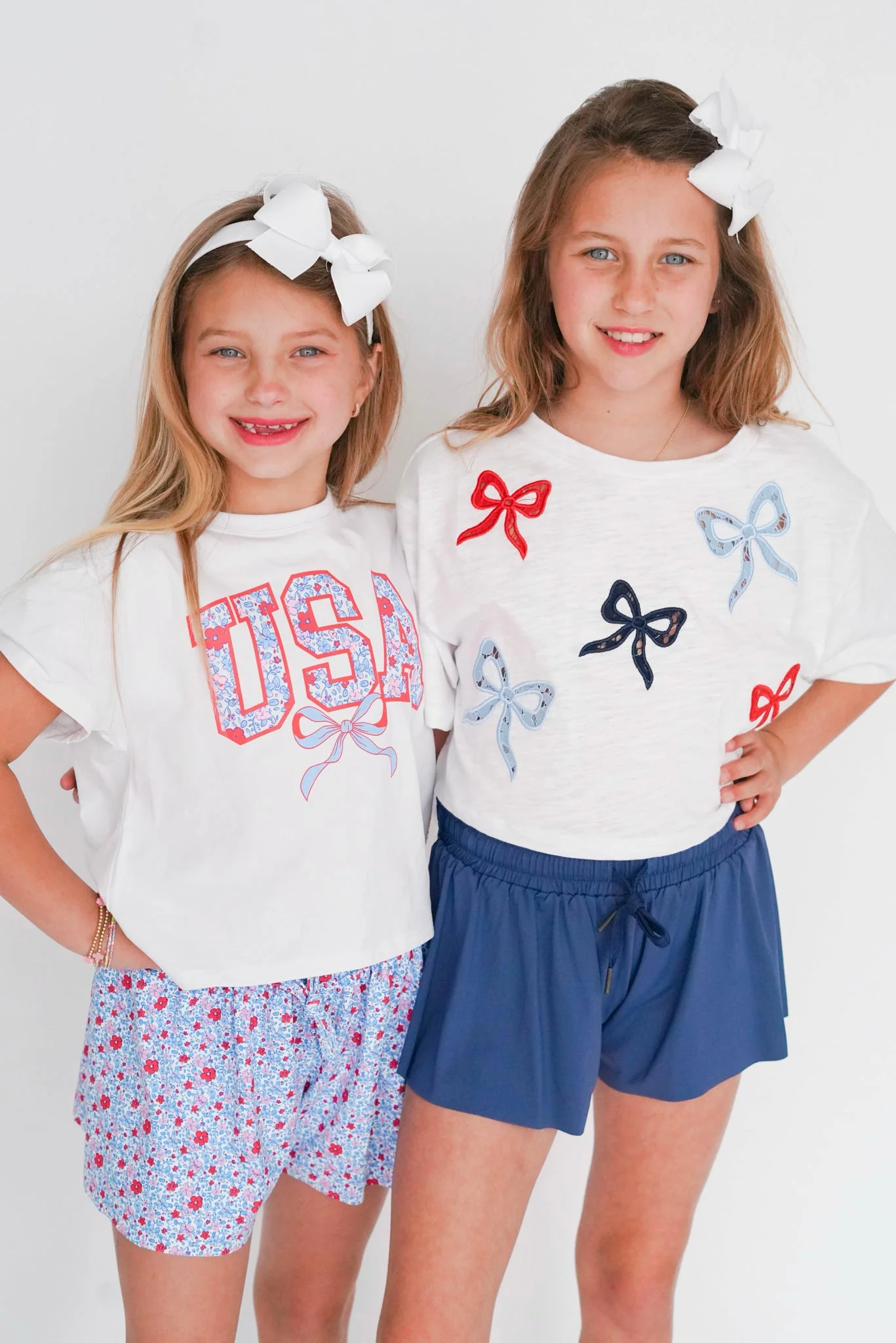Girls' Azarhia American Boxy Tee - Image 2