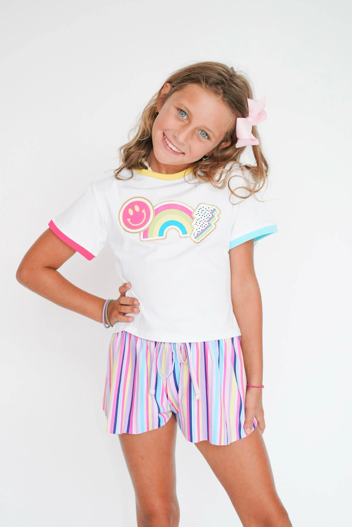 Girls' Composition Collage Tee