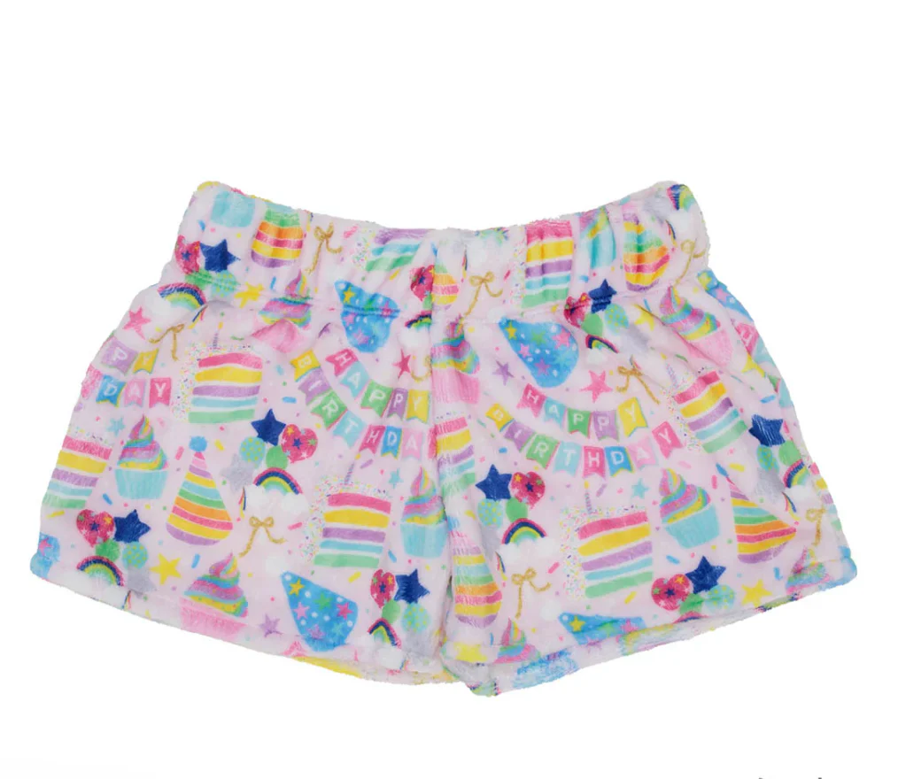 Girls' Fuzzy Shorts - Image 2