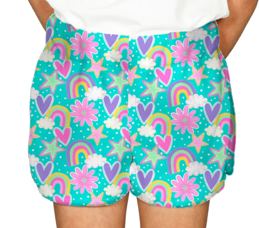 Girls' Fuzzy Shorts - Image 3