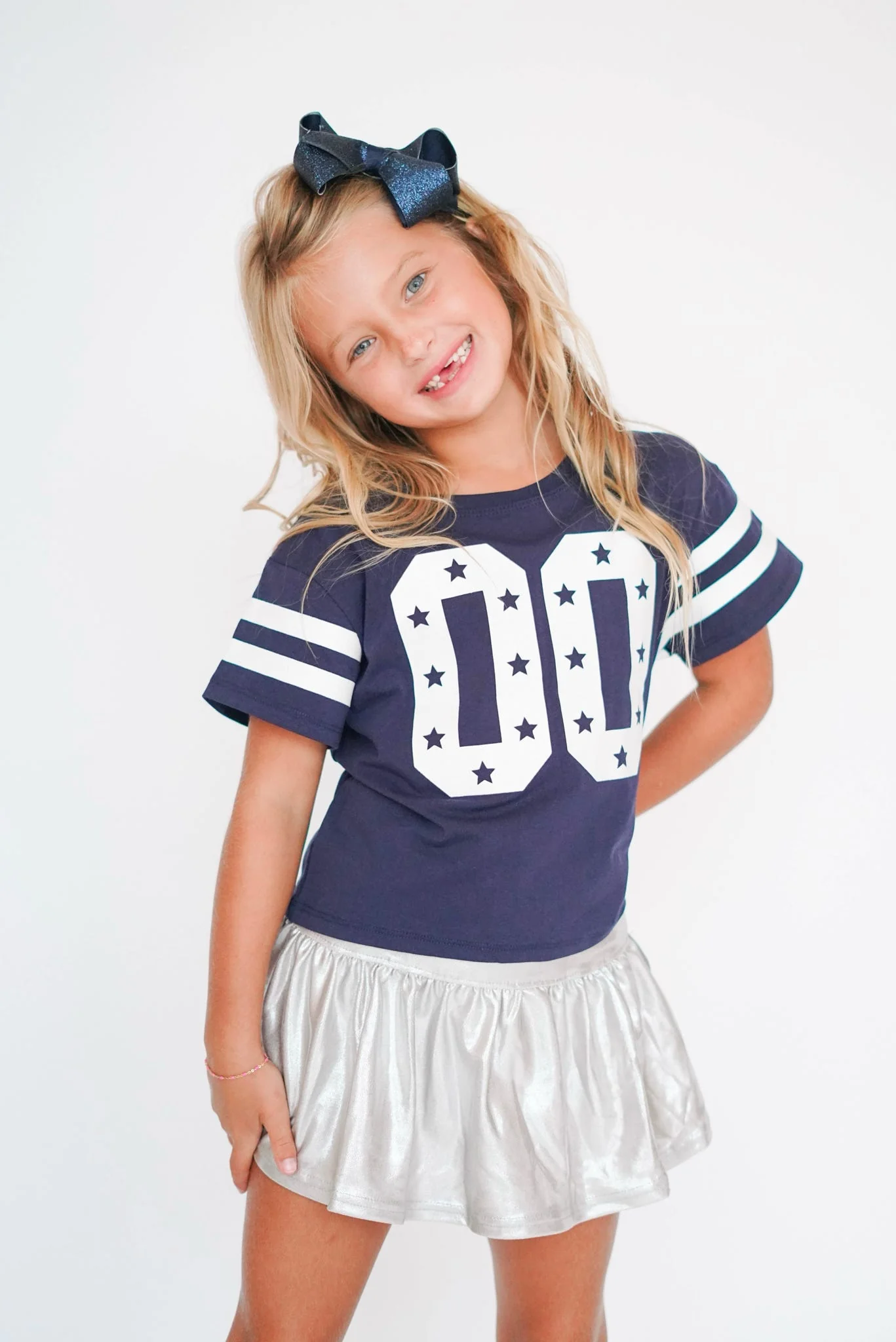 Girls' Azarhia Double Zero Boxy Tee - Image 3