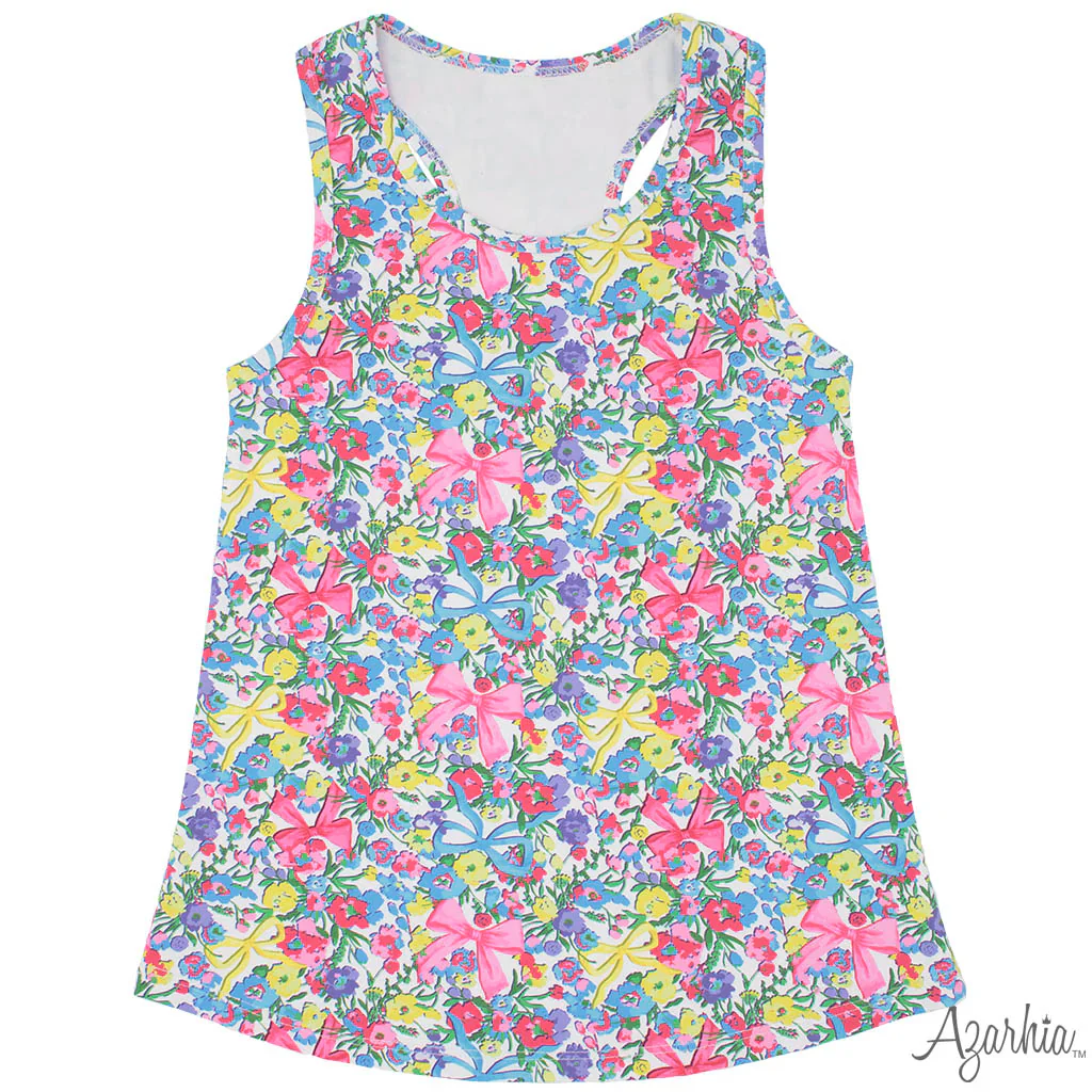 Girls' Azarhia Racer Back Tank - Image 3