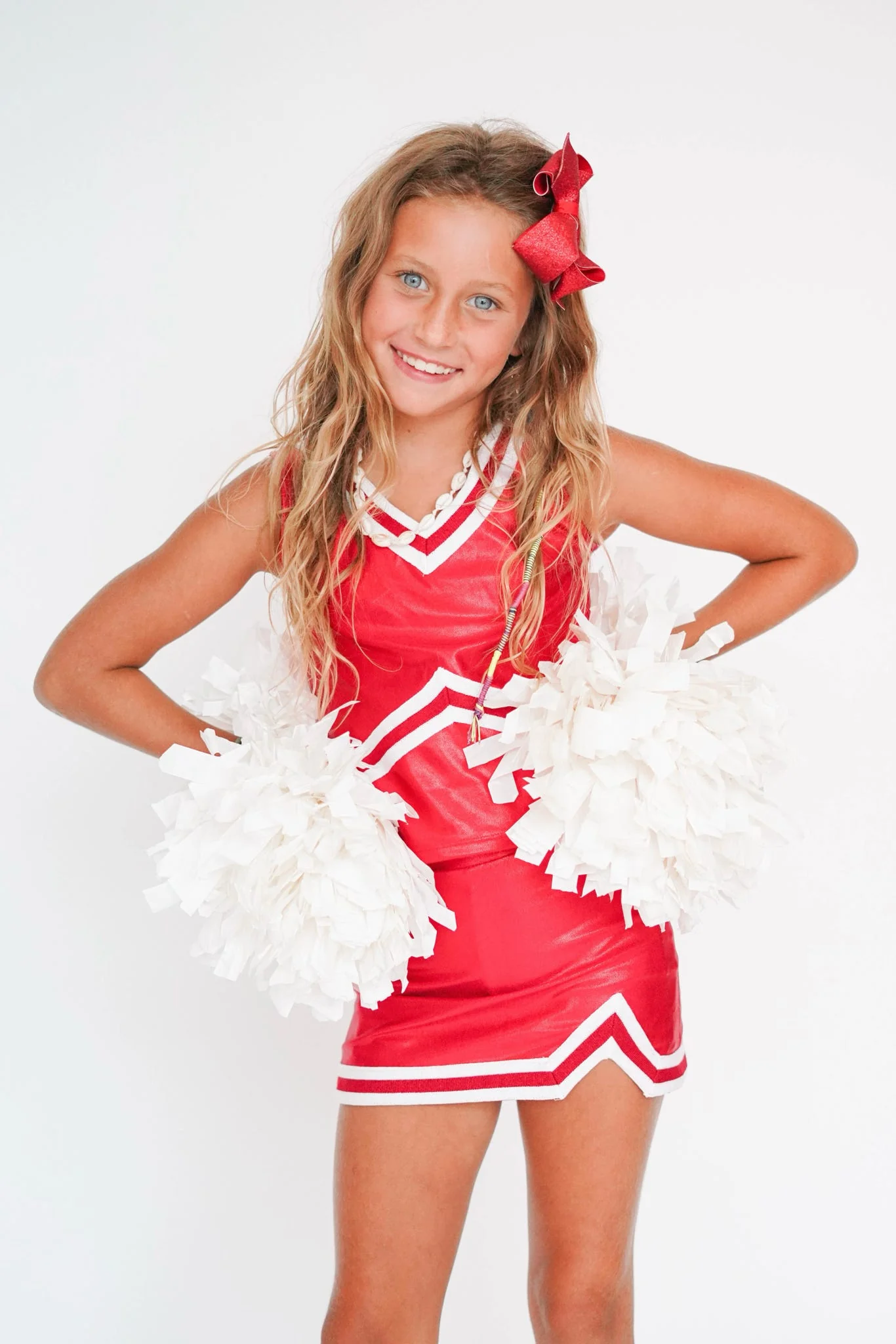 Girls' Azarhia Shimmer Cheer Suit - Image 5