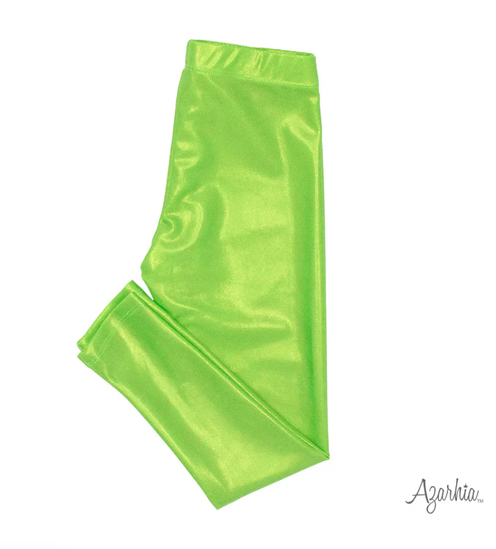 Girls' Azarhia Shimmer Legging - Image 2