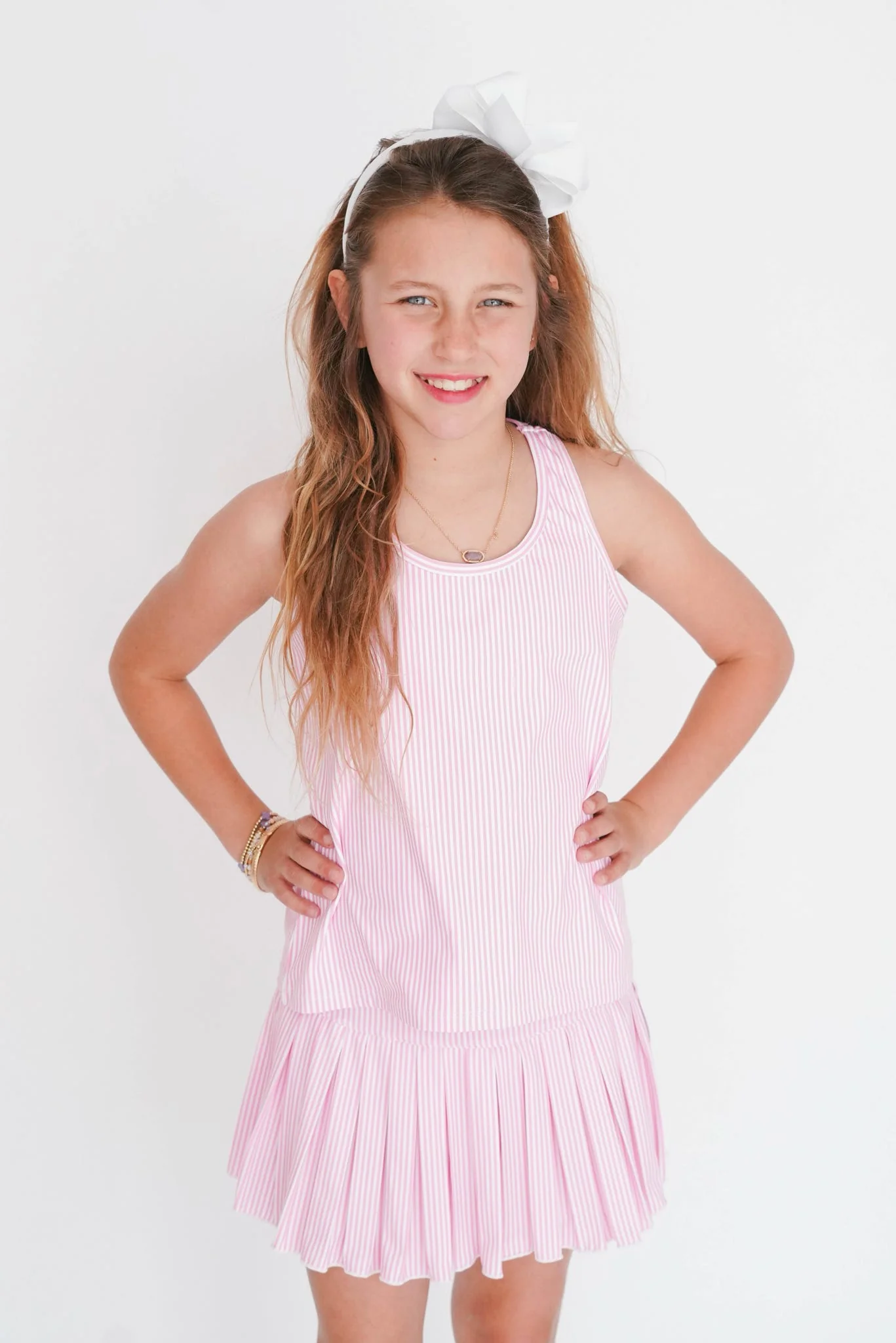 Azarhia Striped Mini Pleat Skort - Image 3