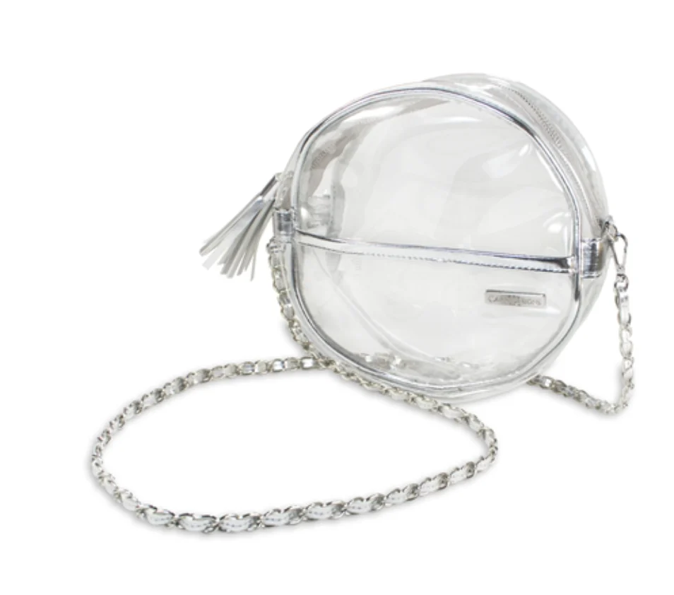 Clear Canteen Crossbody Bag - Image 3