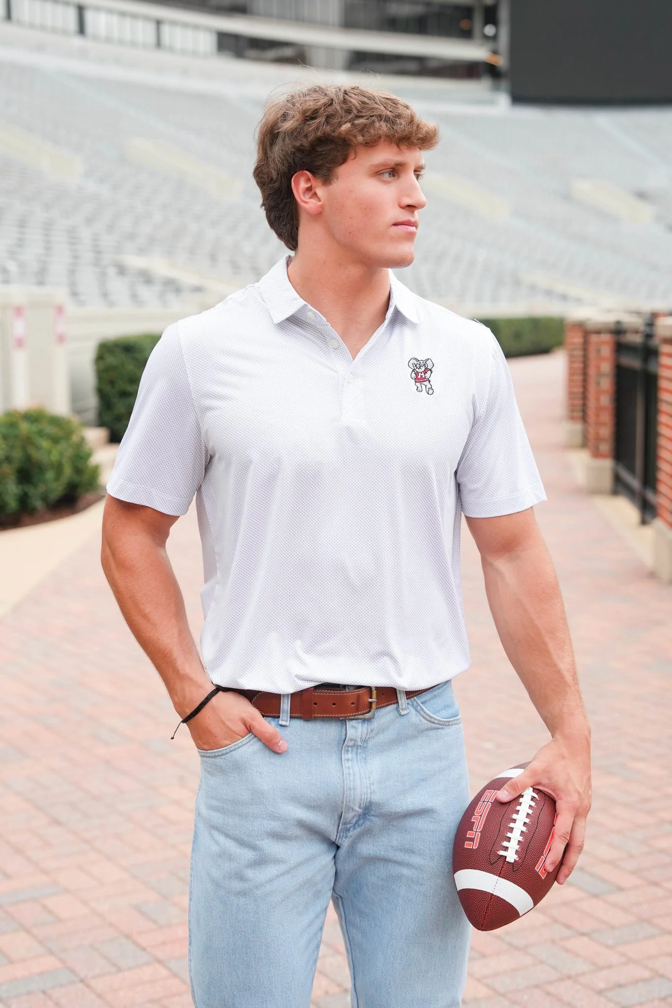 Cutter & Buck Pike Eco Symmetry Polo Standing Elephant Polo - Image 5