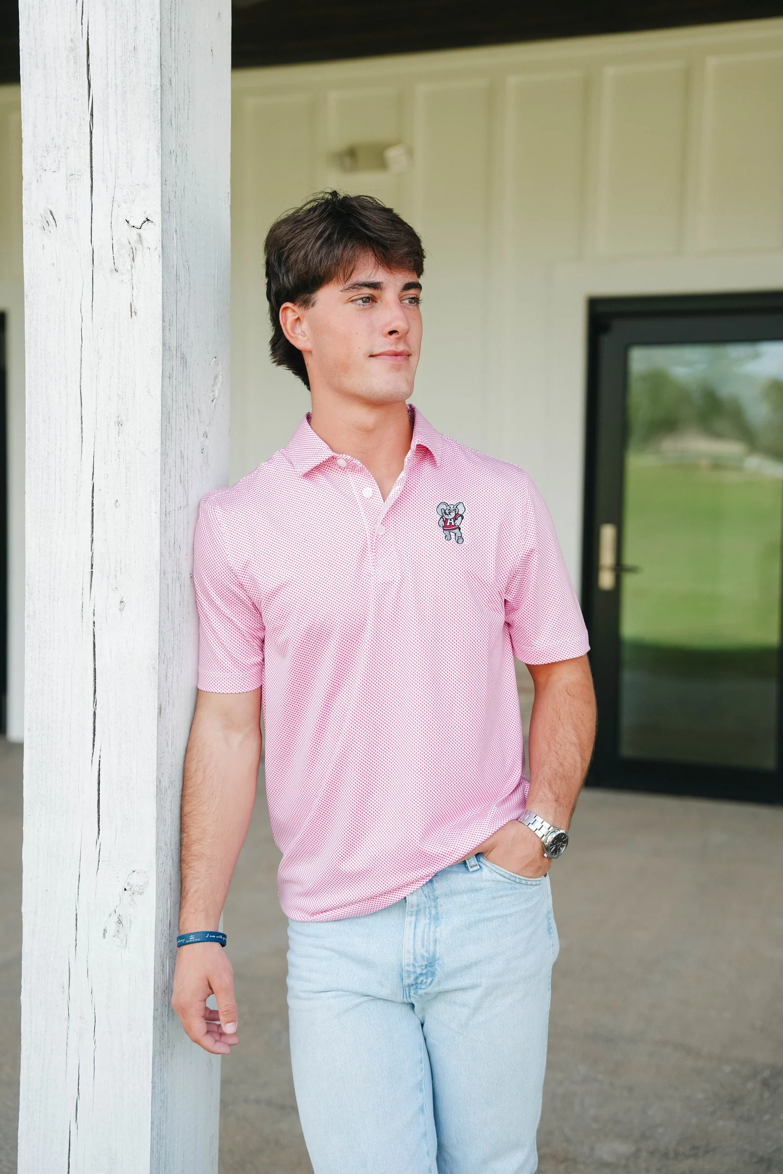 Cutter & Buck Pike Eco Symmetry Polo Standing Elephant Polo - Image 9