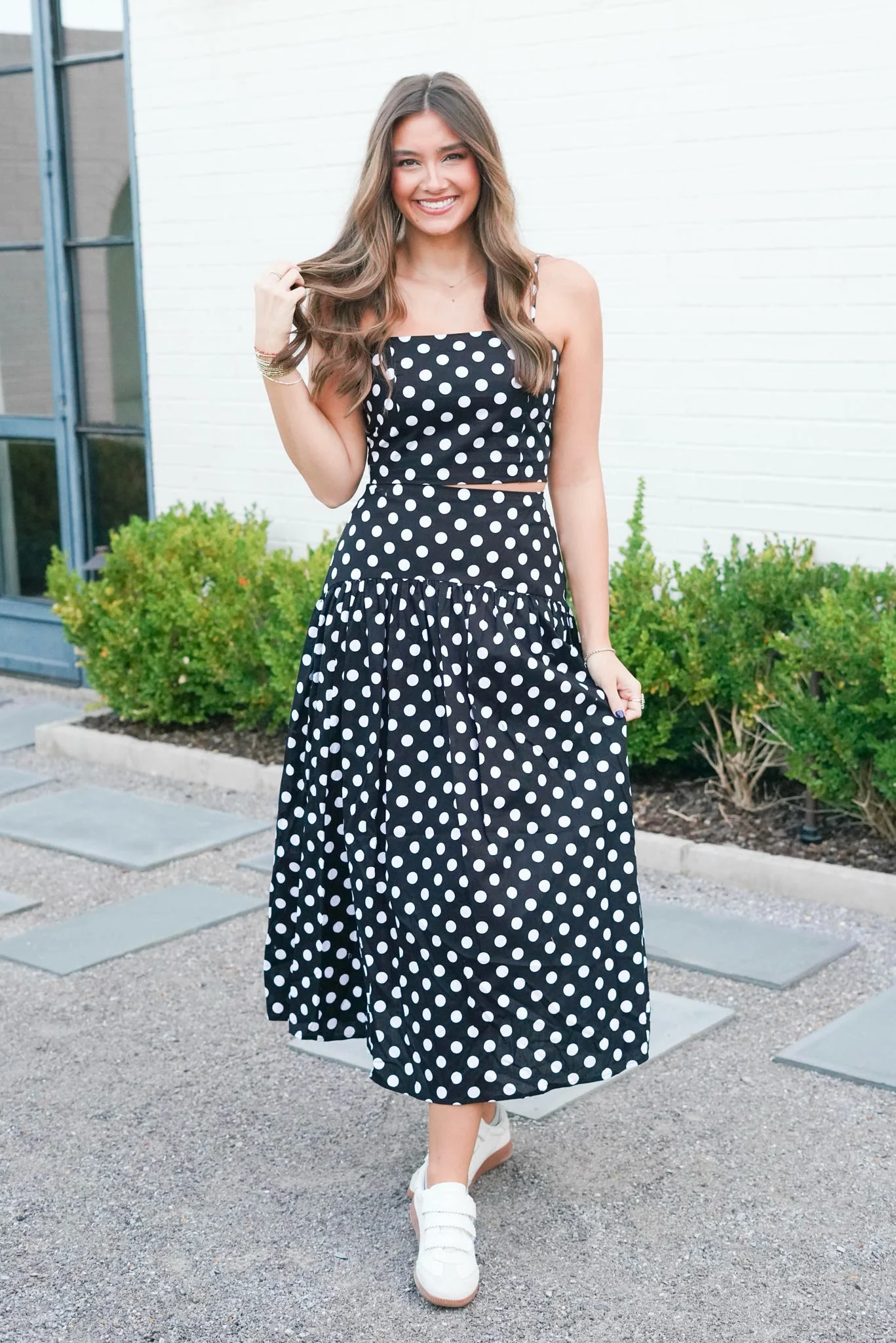 Sideline Style Polka Dot Top - Image 2
