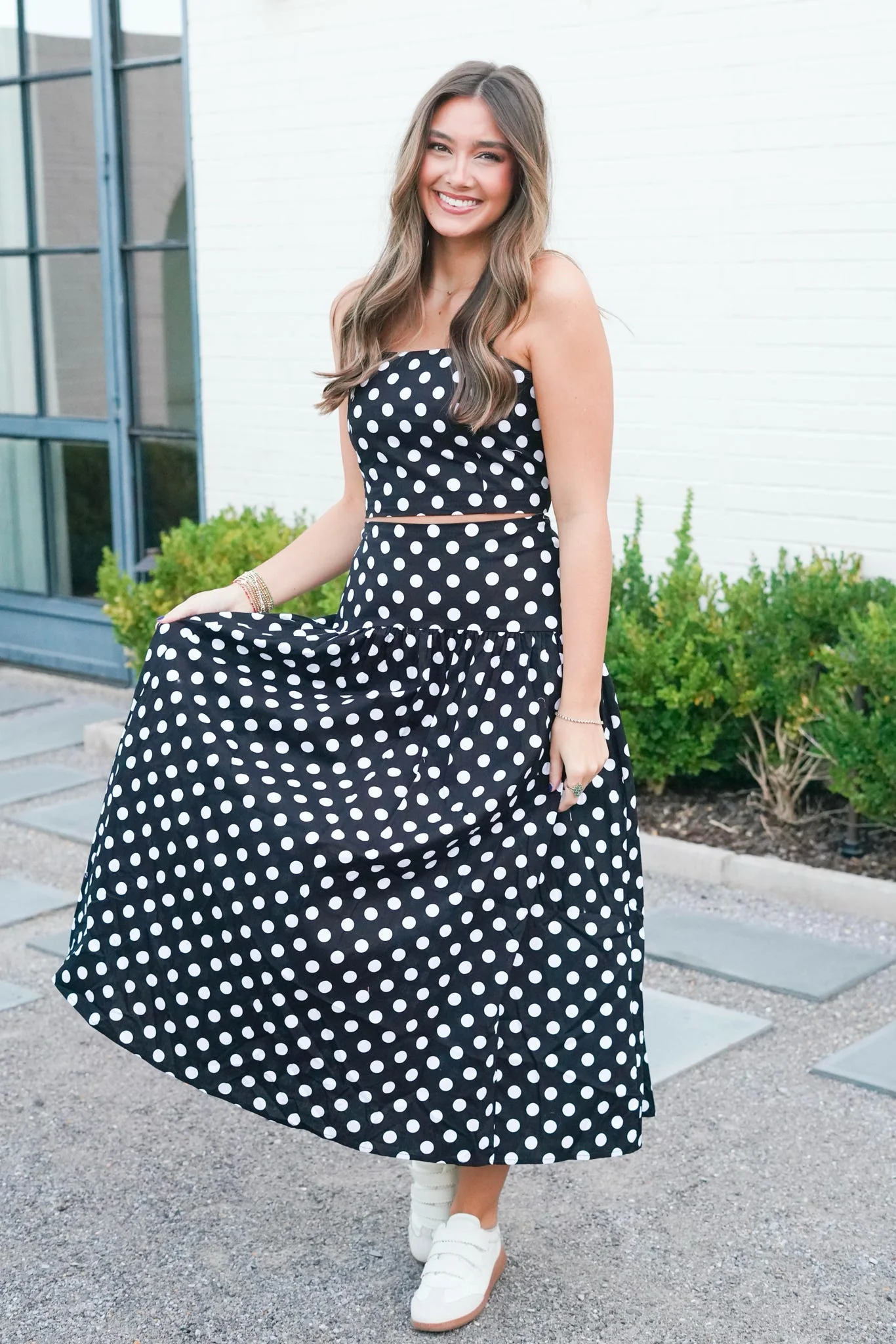 Sideline Style Polka Dot Top - Image 4