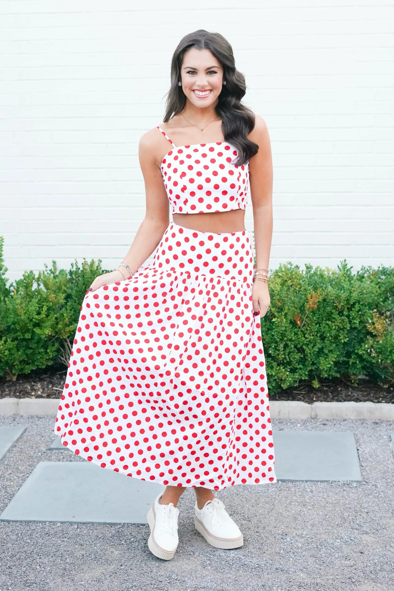 Sideline Style Polka Dot Top - Image 7