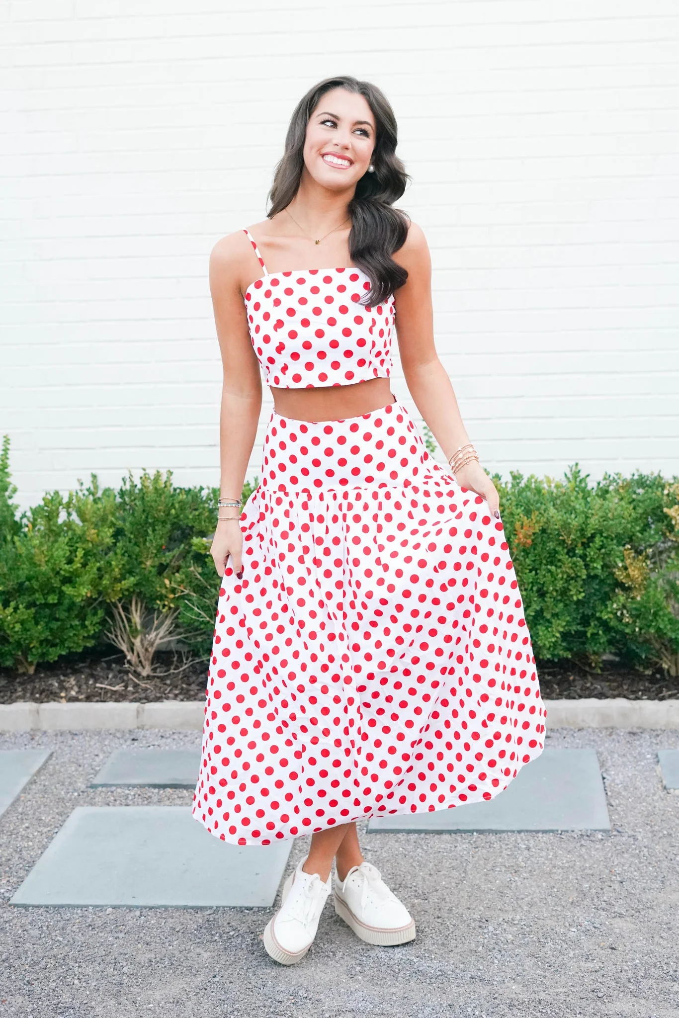 Sideline Style Polka Dot Top - Image 8