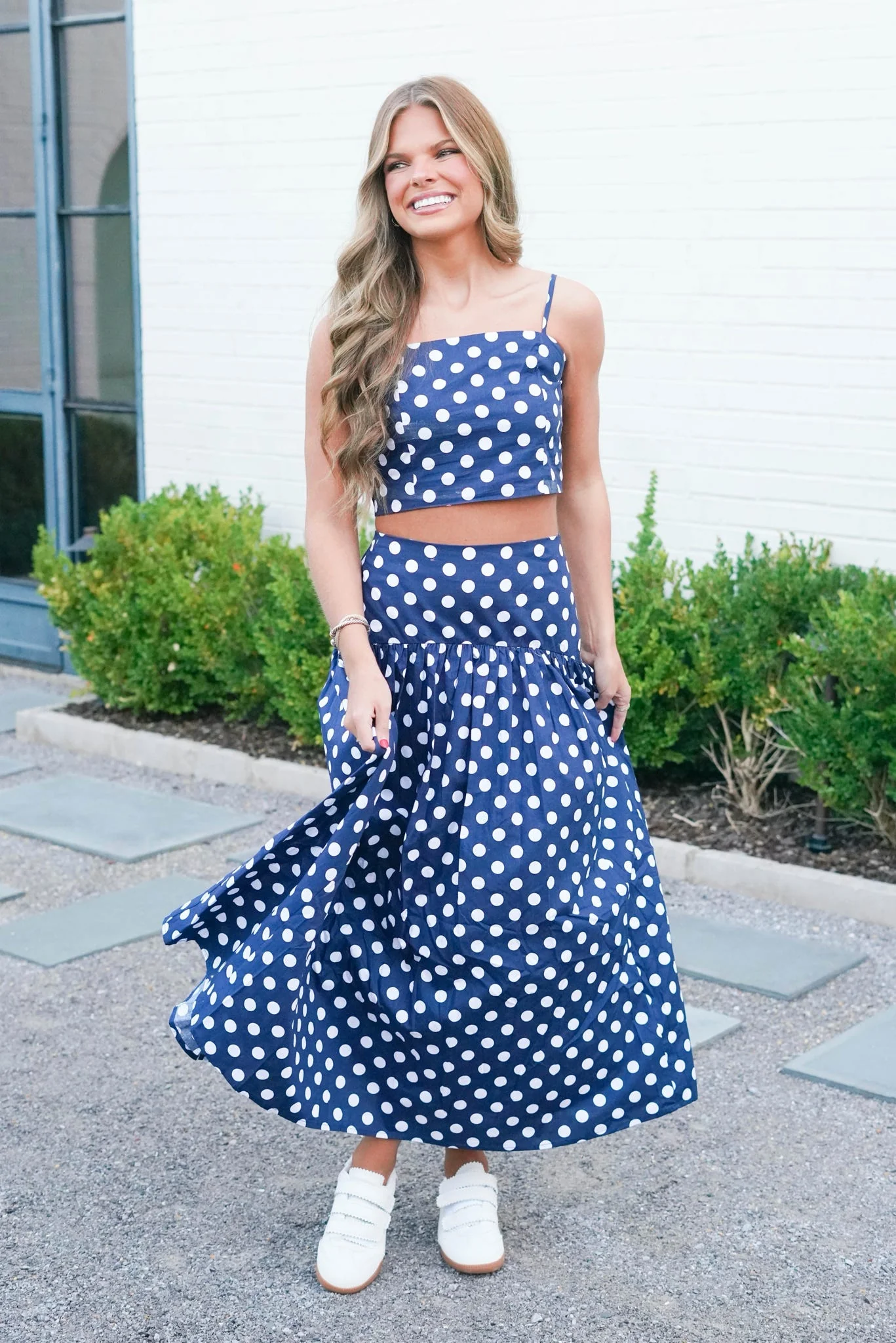 Sideline Style Polka Dot Top - Image 9