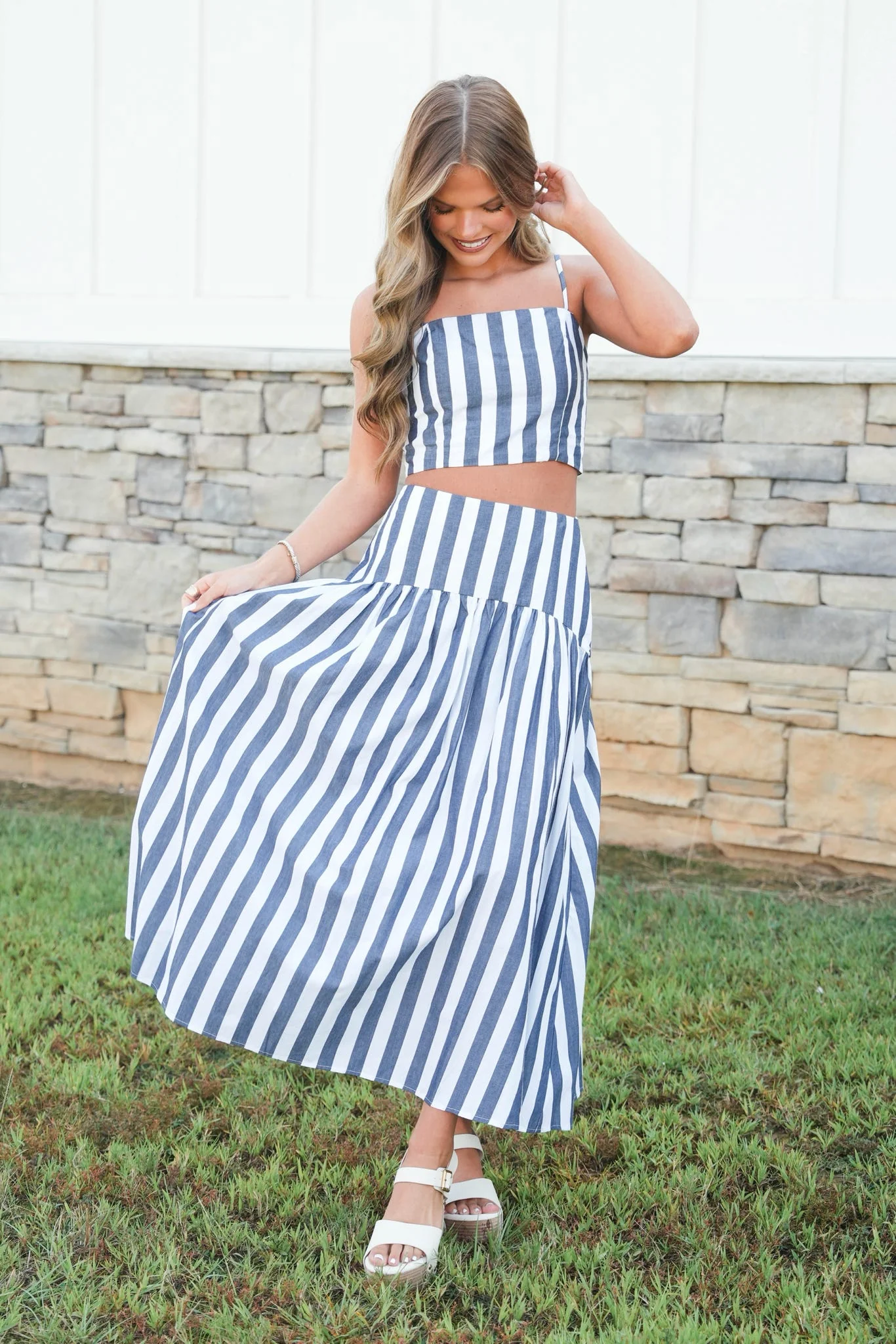 Sideline Style Stripe Top - Image 3