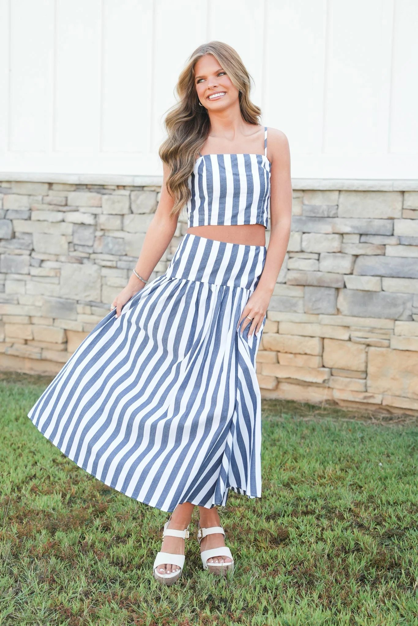 Sideline Style Stripe Top - Image 4