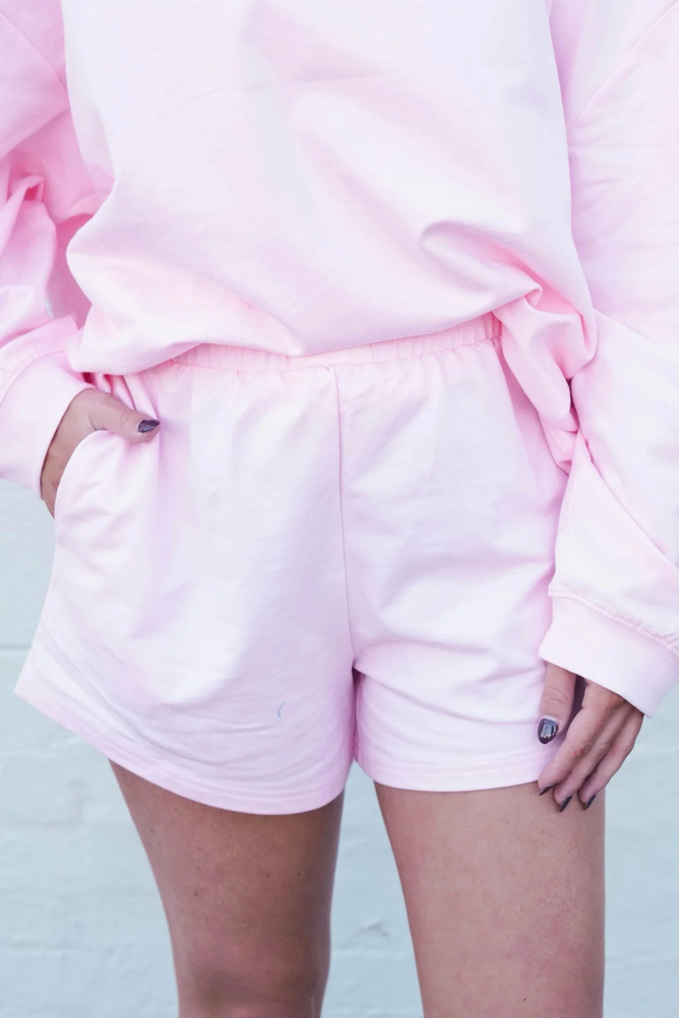 French Terry Patch Shorts