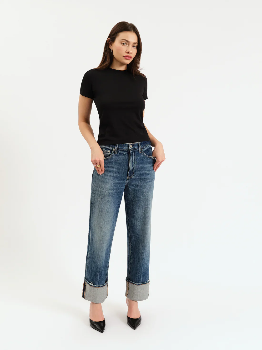 Daze Eastside Loose Cuff Jean - Image 4