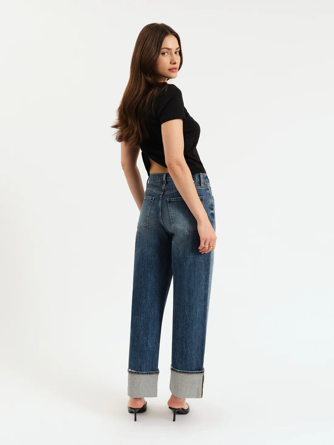 Daze Eastside Loose Cuff Jean - Image 5