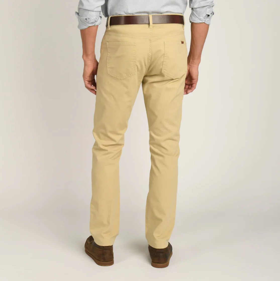 Duck Head Pinpoint Canvas 5 Pocket Pants - Image 5