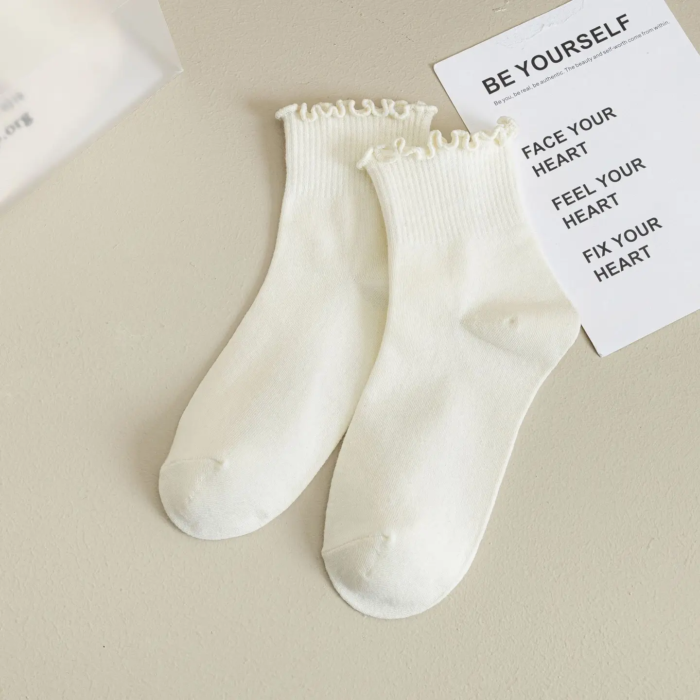 Ruffle Ankle Socks - Image 2
