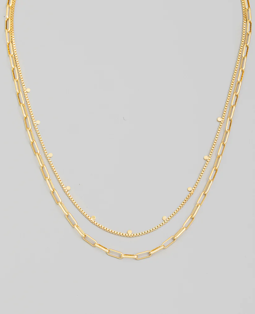 Motivated Layered Necklace