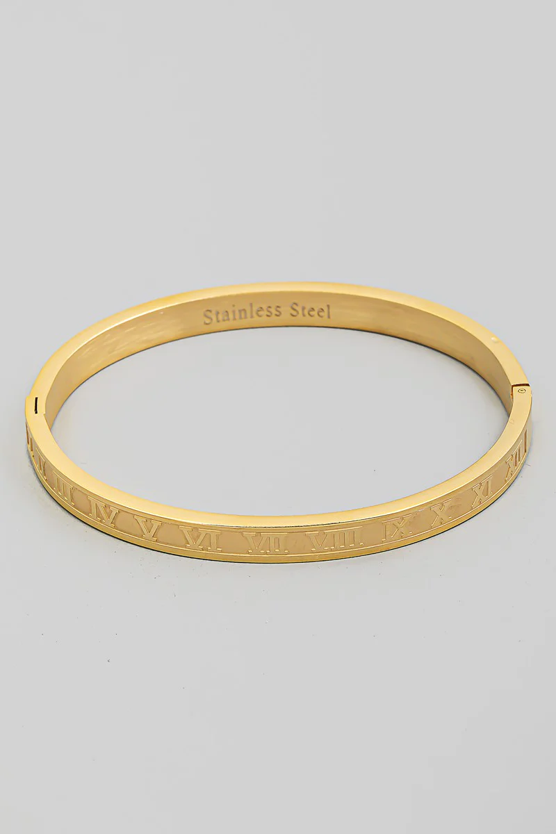 Roman Numeral Bracelet
