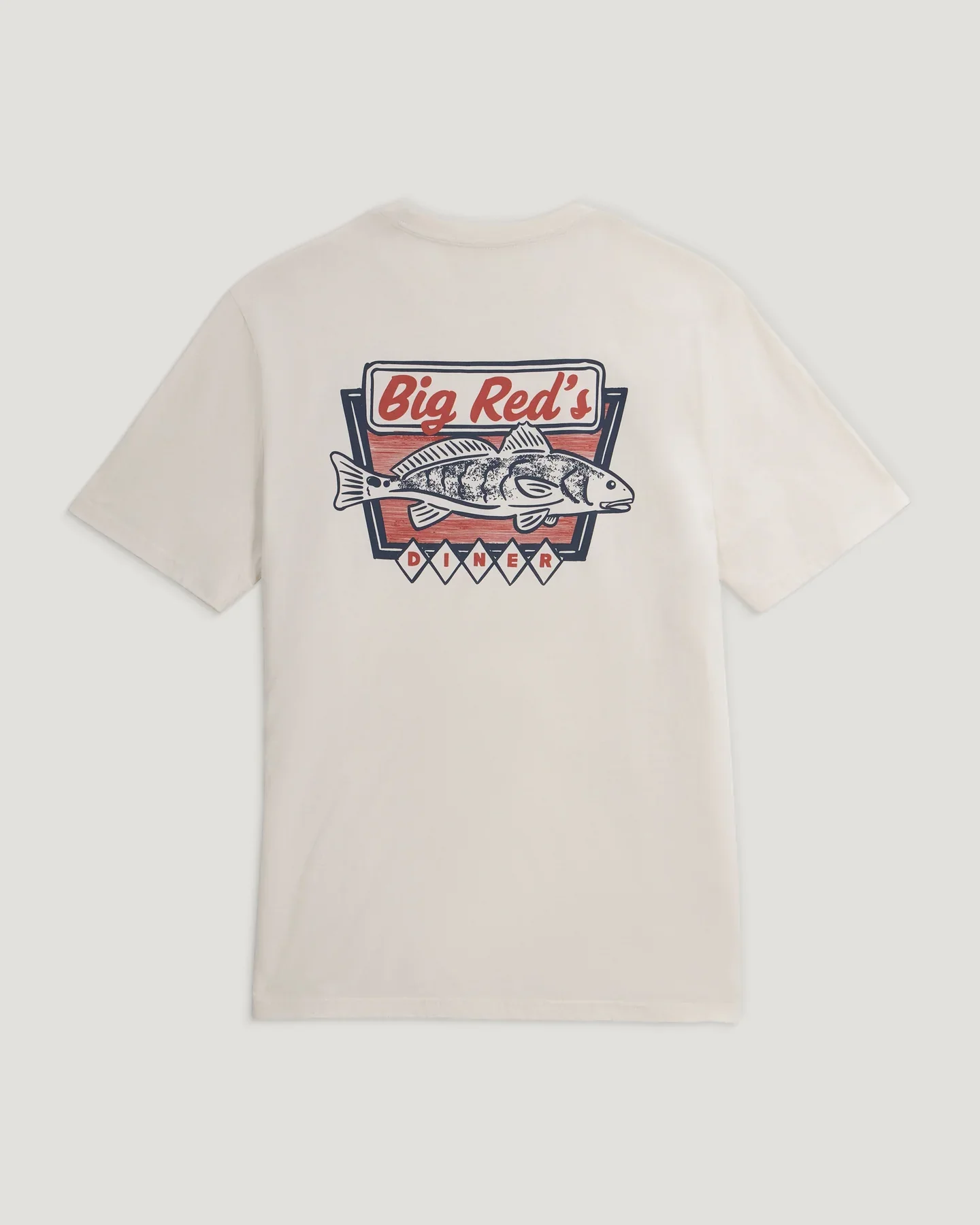 Free Fly Big Reds Diner Tee