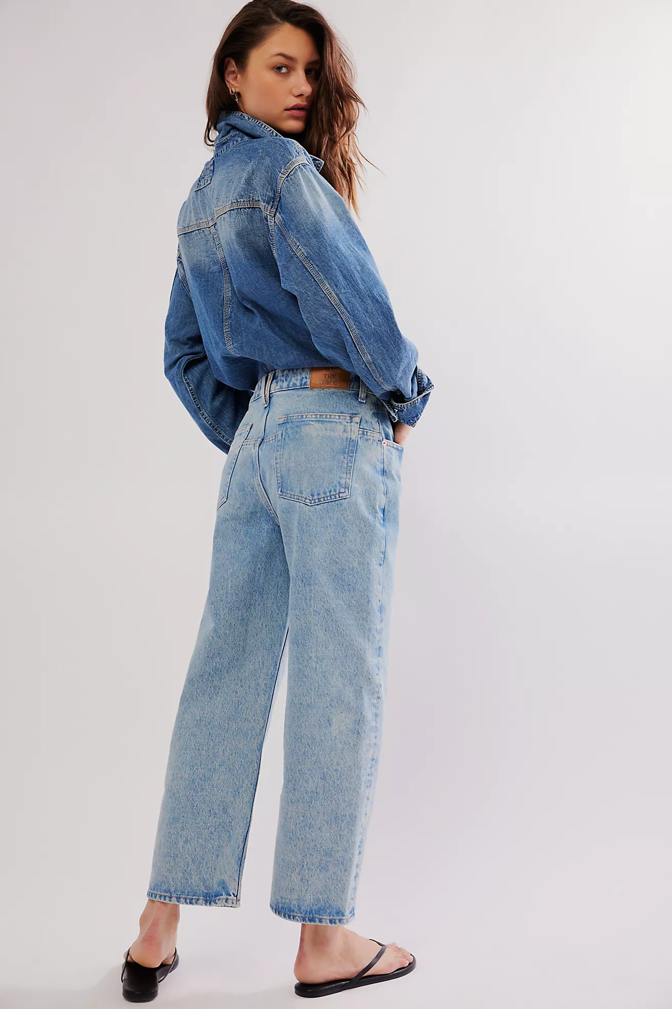Free People Deep Trance Dropped Boyfriend Jeans - Image 2