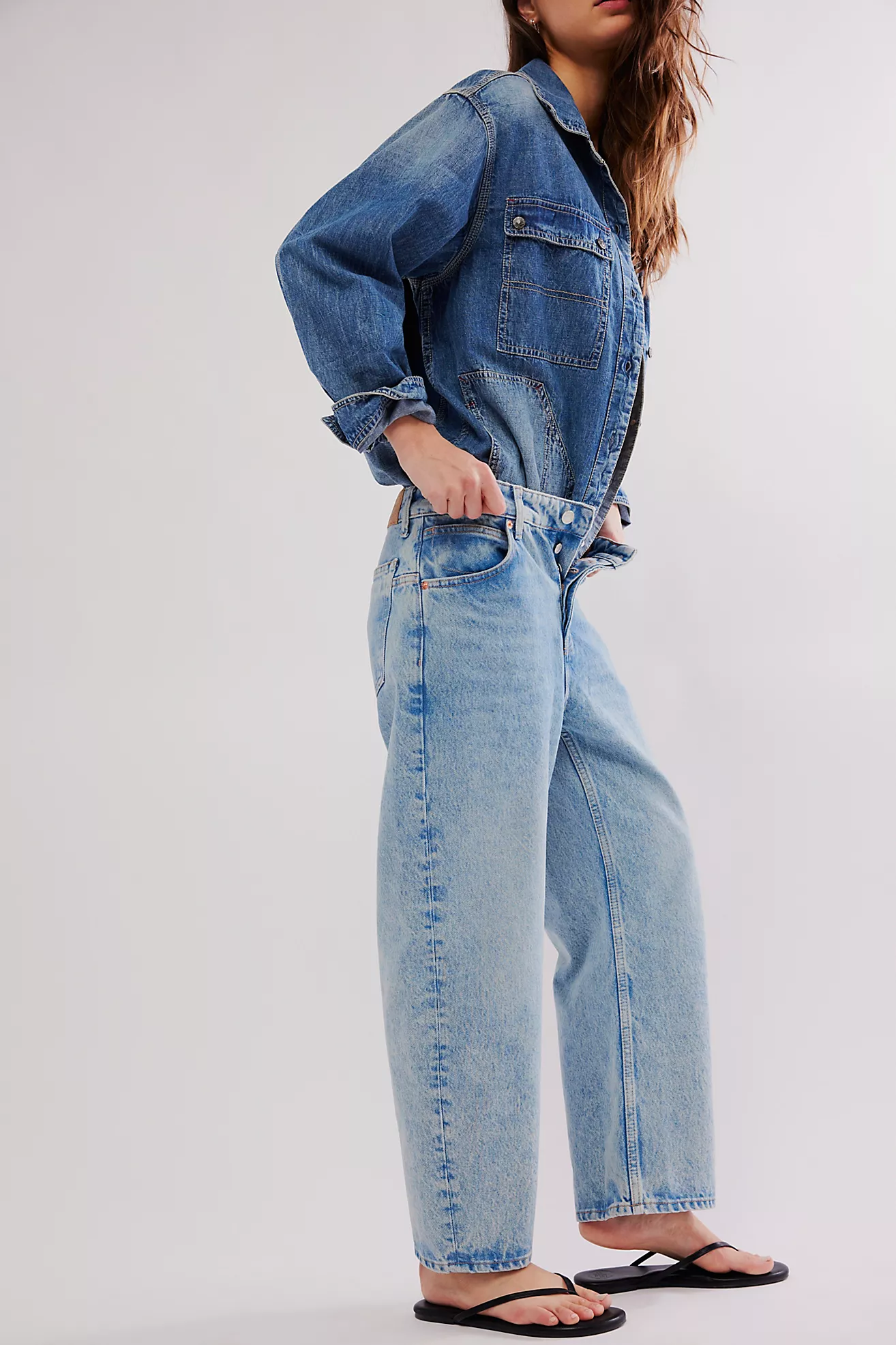 Free People Deep Trance Dropped Boyfriend Jeans - Image 3