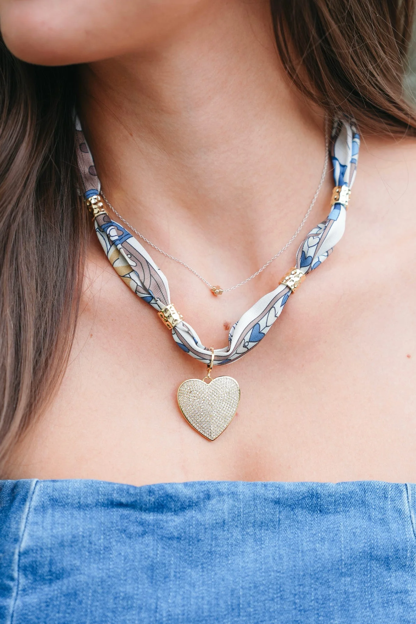 Germelli Scarf Necklace - Image 4