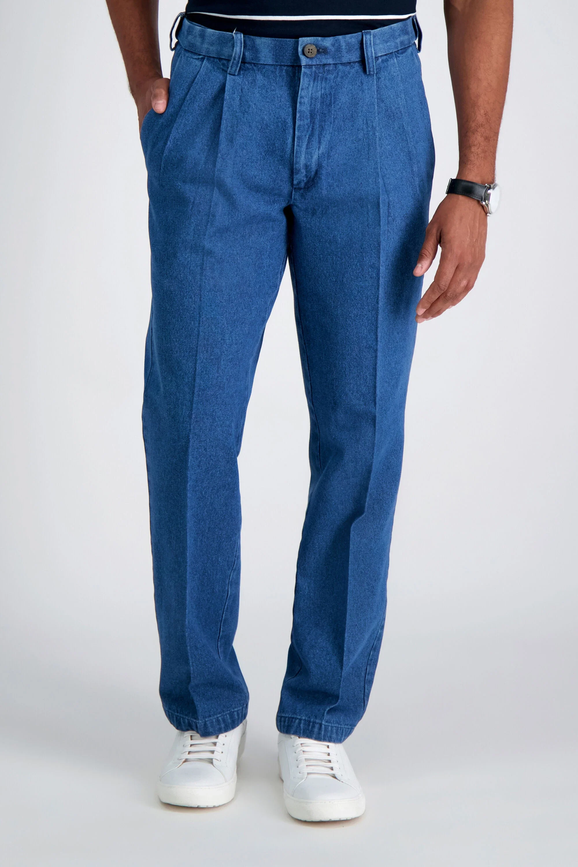 Haggar W2W Pleat Front Pant - Image 7