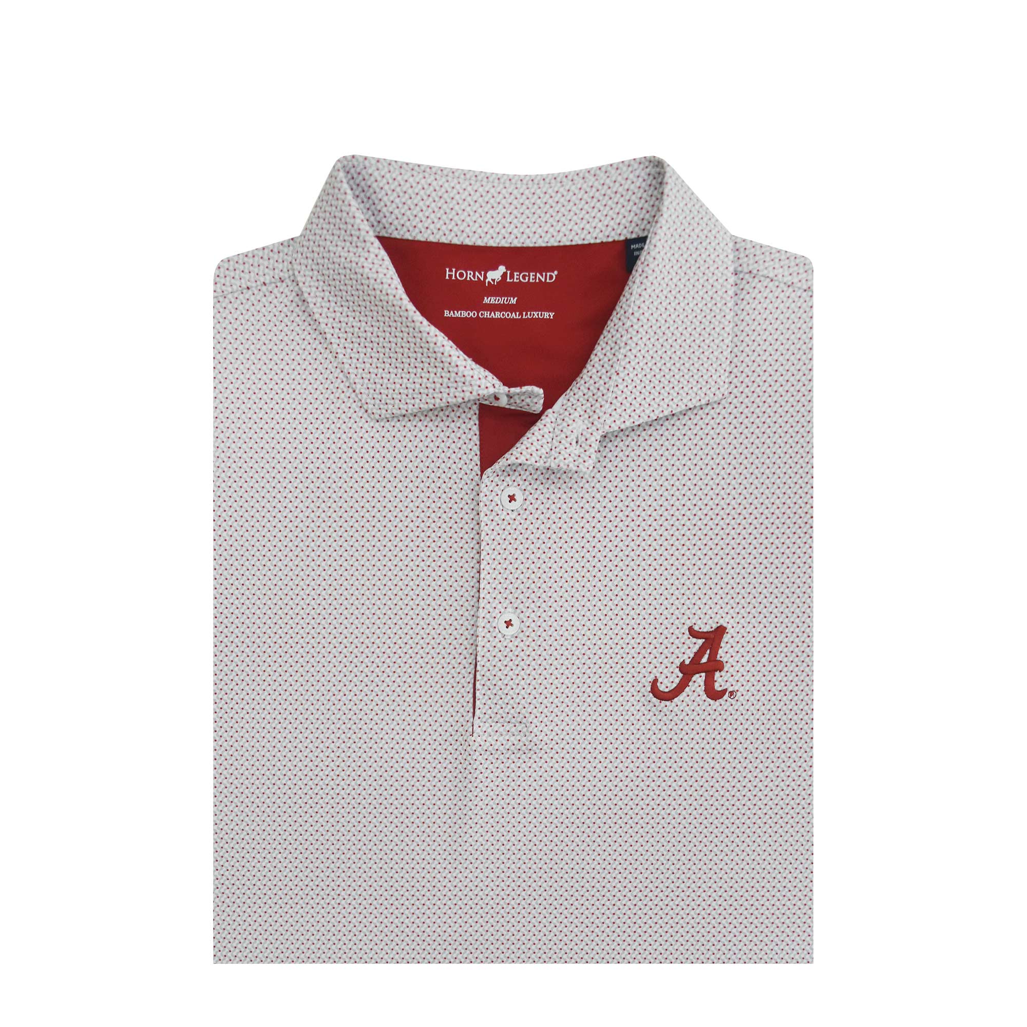 Taylor & Mick Script A Dotted Polo - Image 2