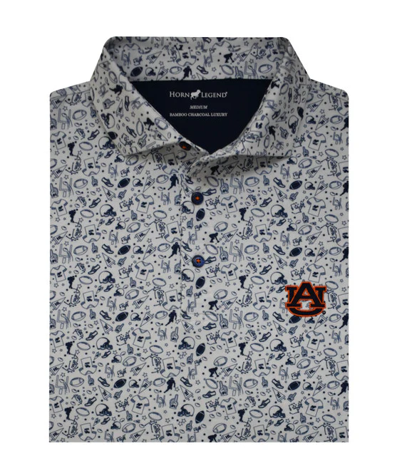 Boys' Horn Legend Auburn Polo - Image 2