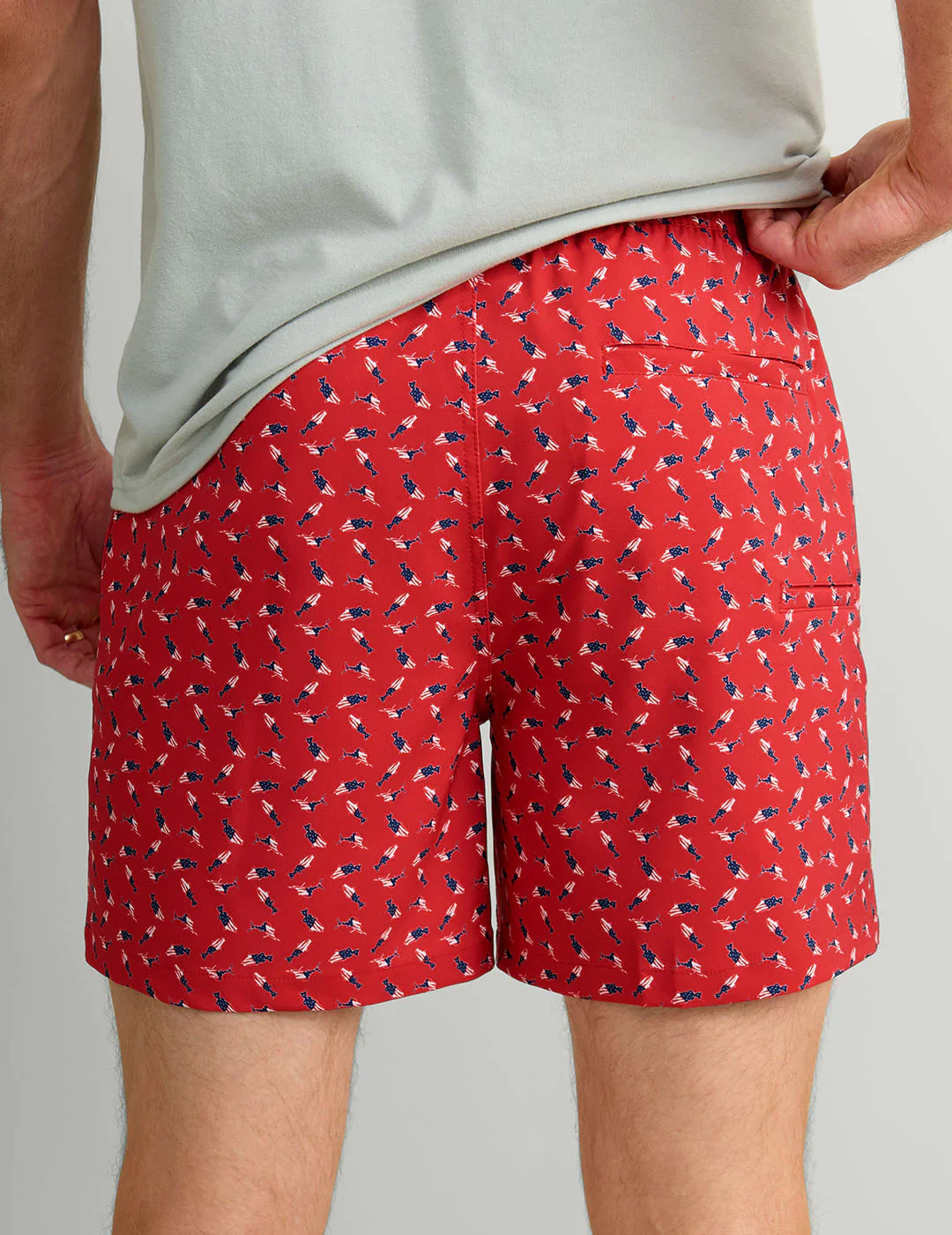 Huk Pursuit Printed Volley Swim Short - Image 3