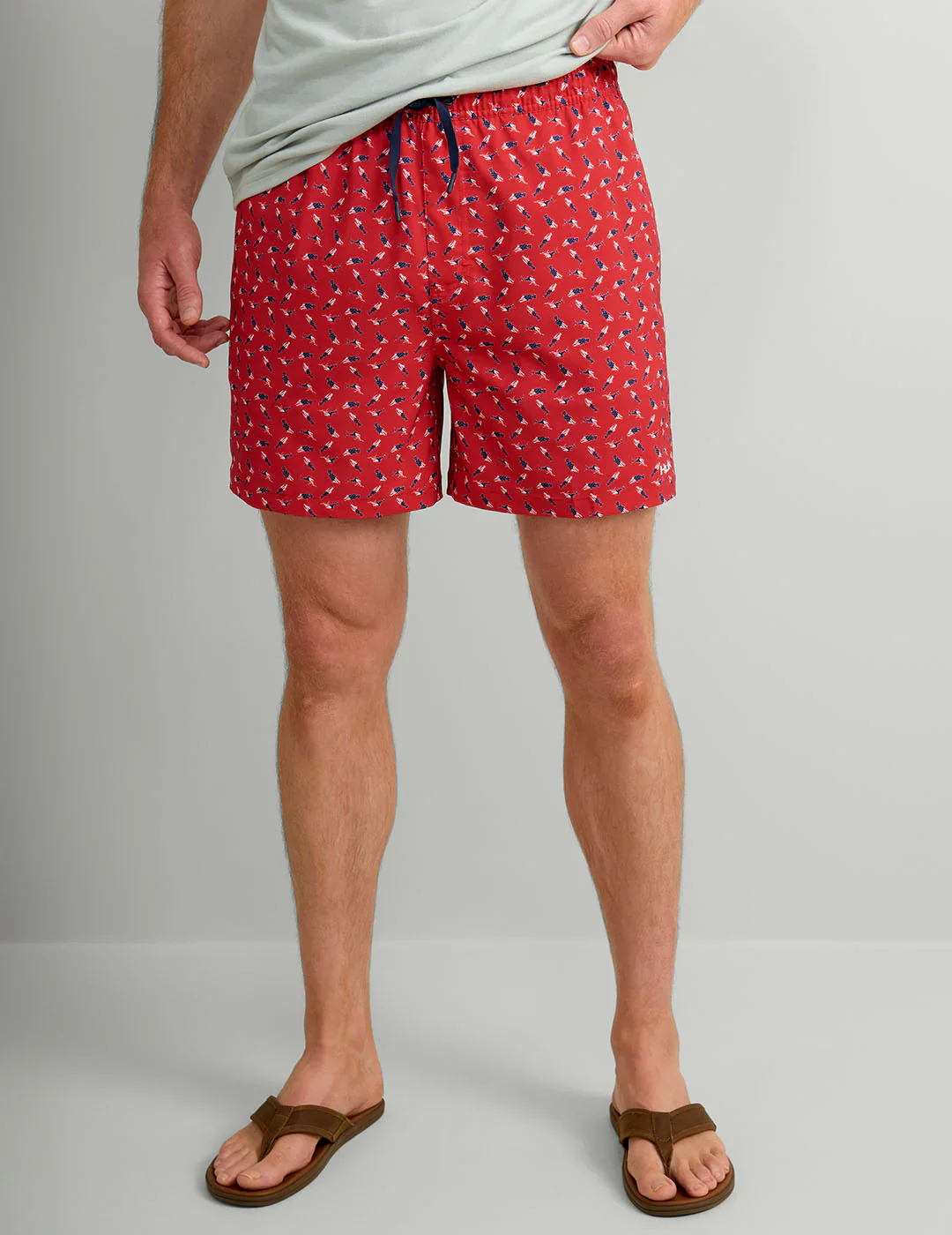 Huk Pursuit Printed Volley Swim Short - Image 4