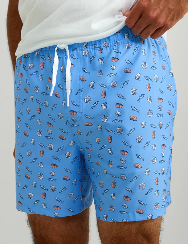 Huk Pursuit Printed Volley Swim Short - Image 5