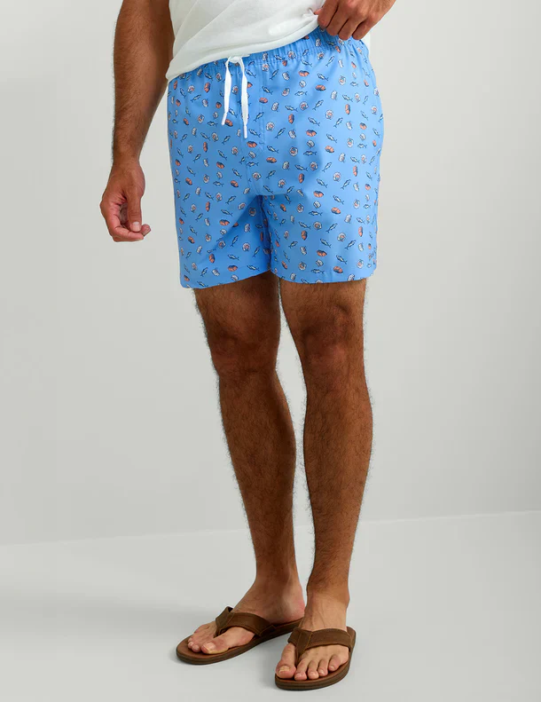 Huk Pursuit Printed Volley Swim Short - Image 7