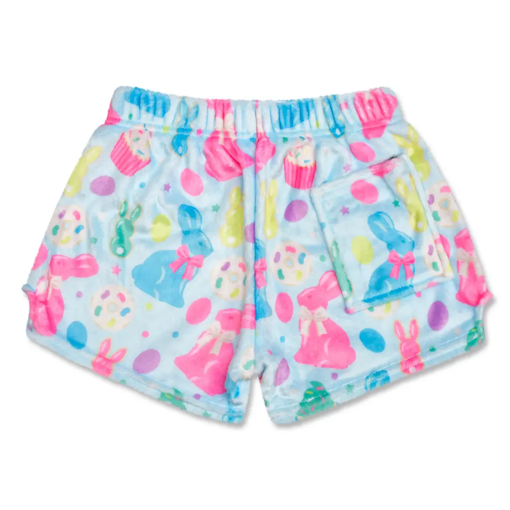 Girls' I Scream Plush Shorts - Image 3