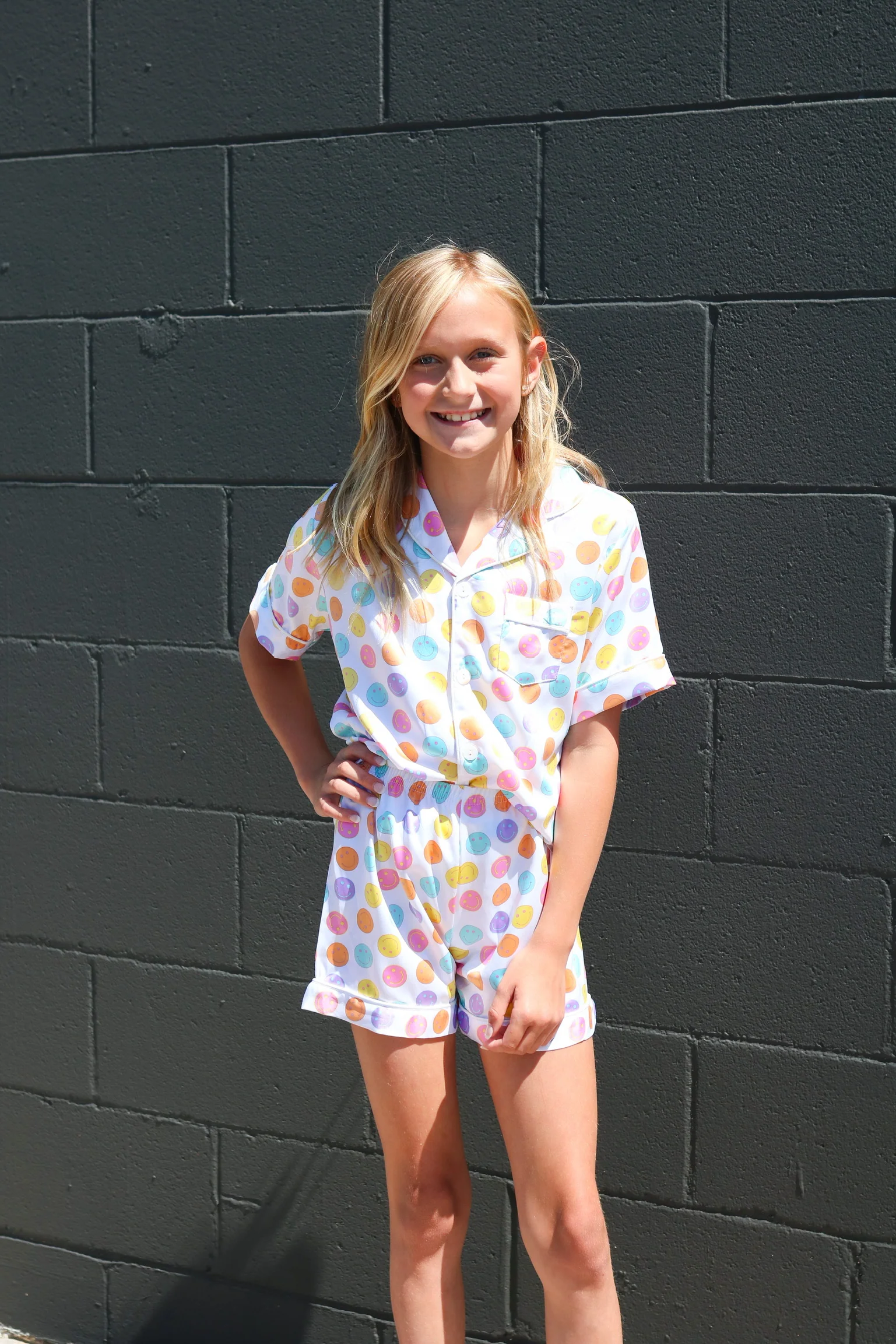 Girls' Jane Marie Silky PJ Shorts - Image 14