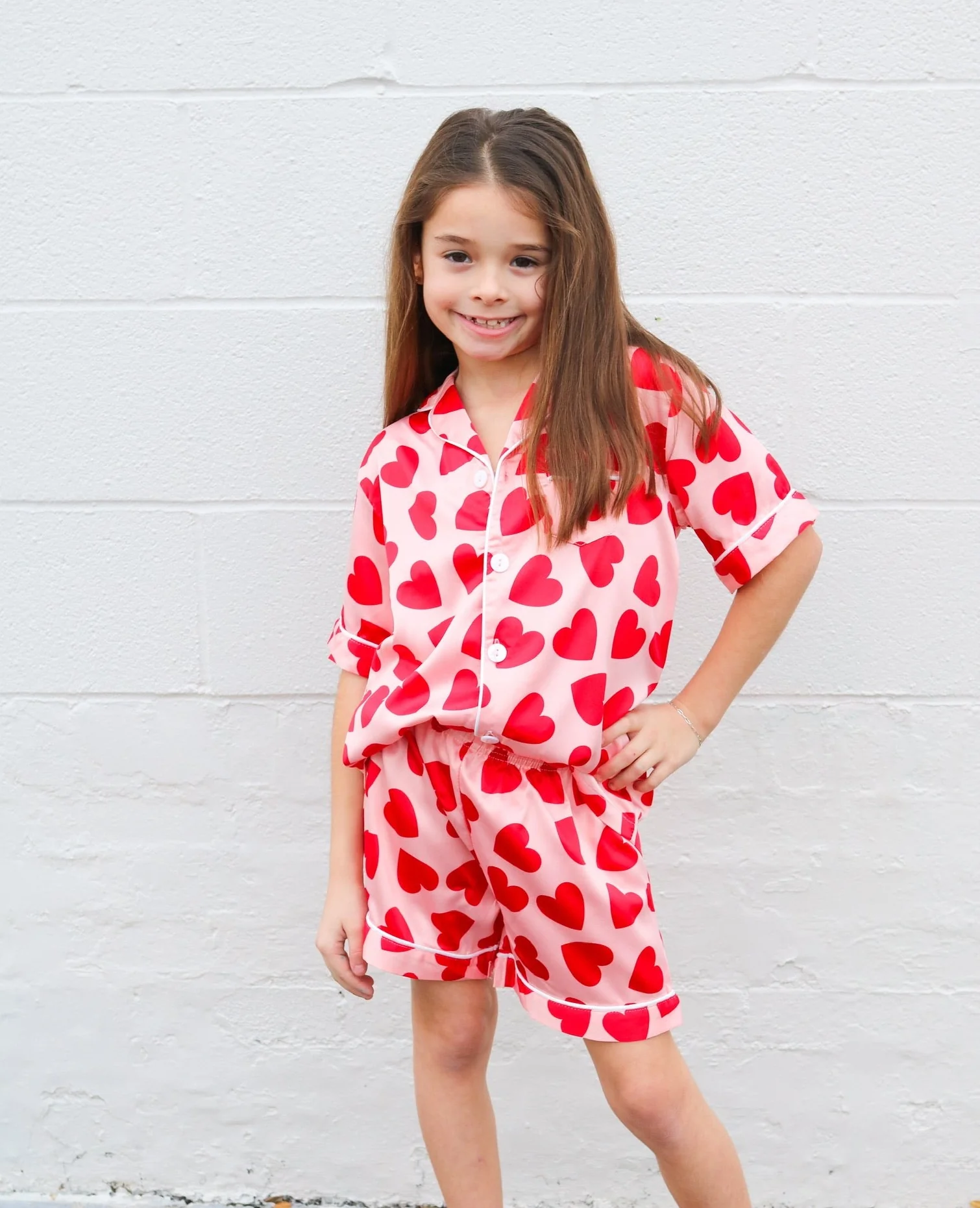 Girls' Jane Marie Silky PJ Shorts - Image 15