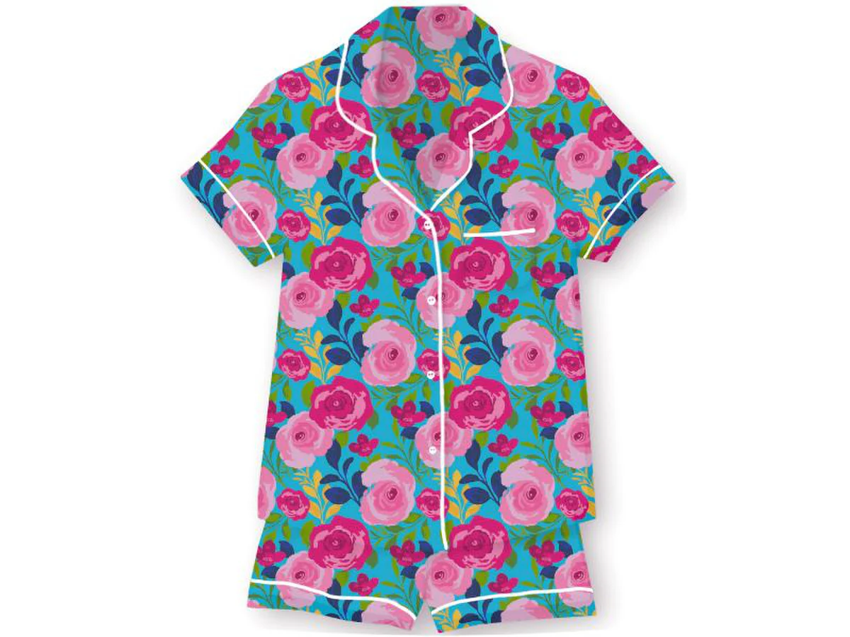 Girls' Jane Marie Silky PJ Top - Image 17