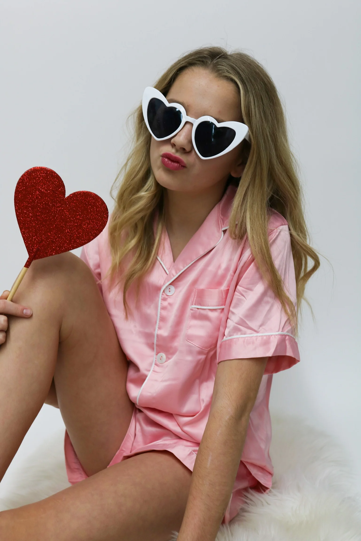 Girls' Jane Marie Silky PJ Top - Image 21