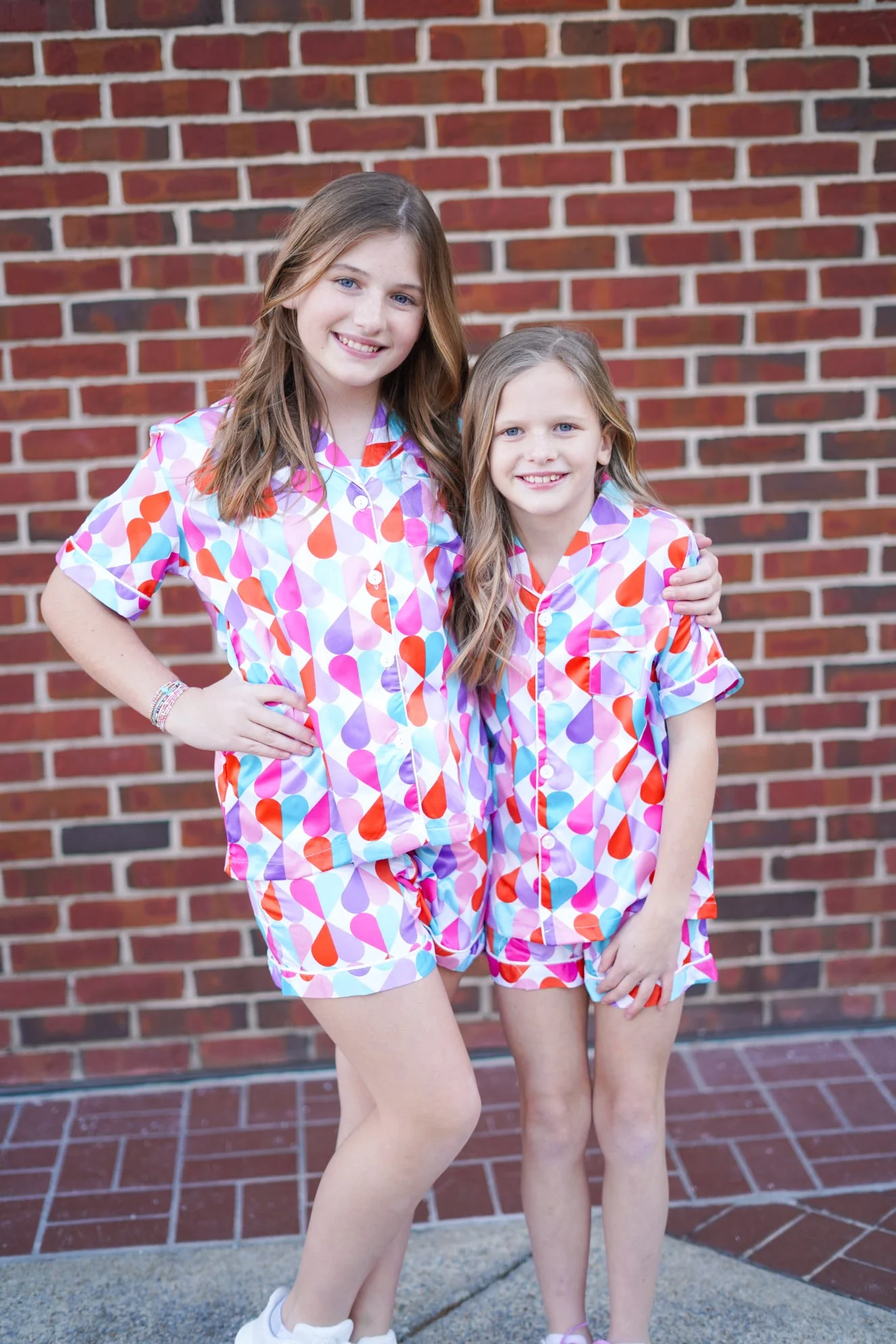 Girls' Jane Marie Silky PJ Top - Image 3