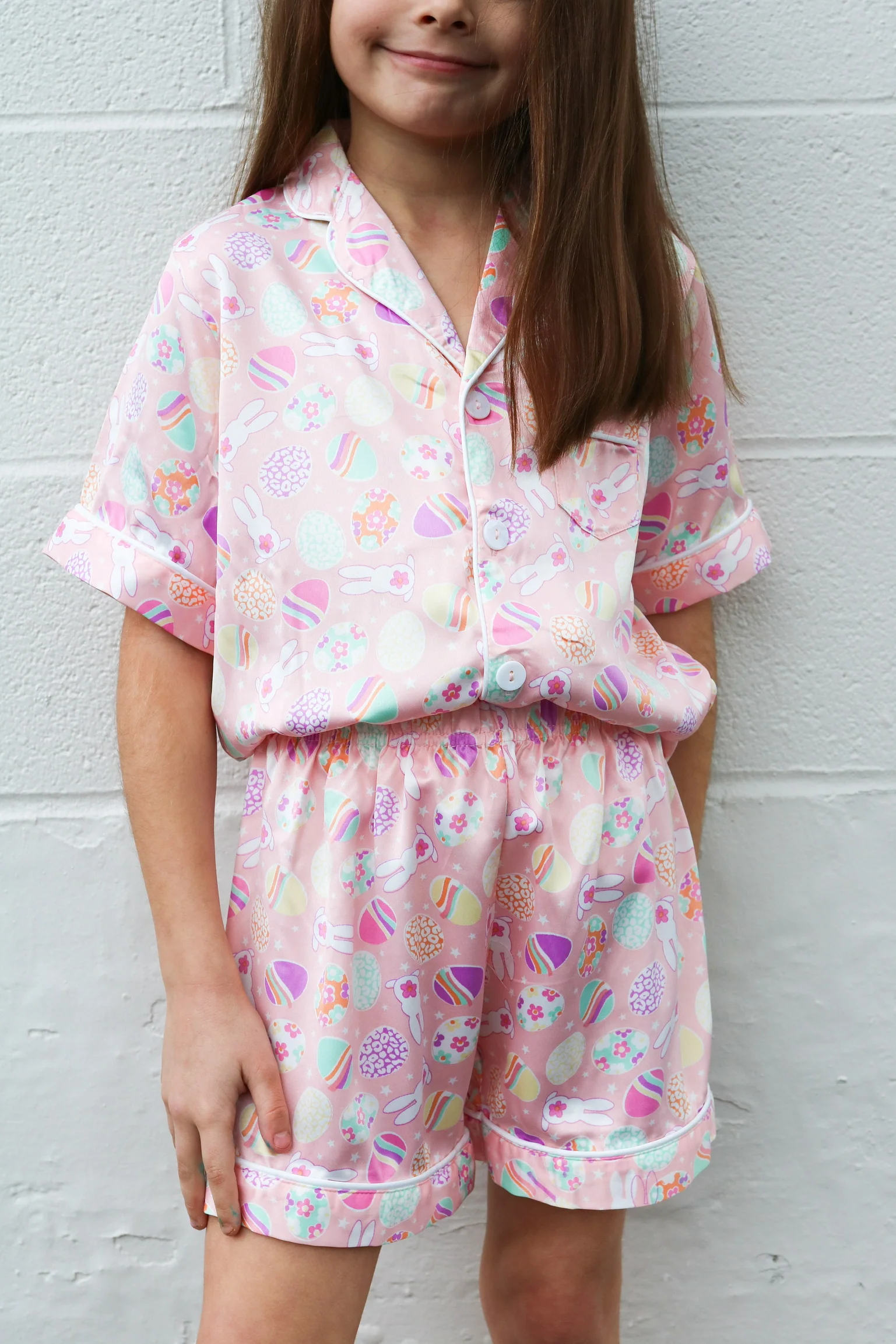 Girls' Jane Marie Silky PJ Top - Image 6