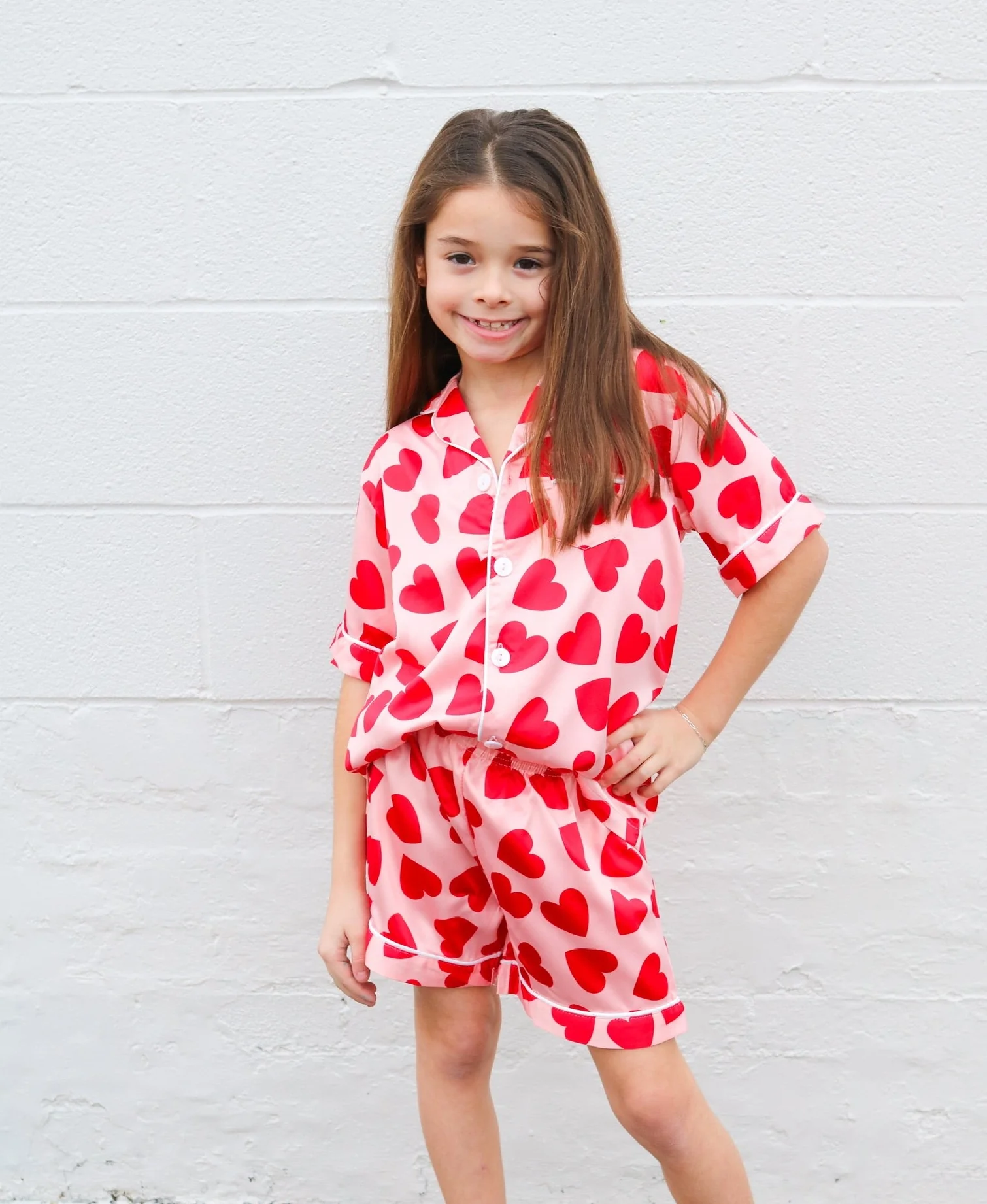 Girls' Jane Marie Silky PJ Top - Image 8