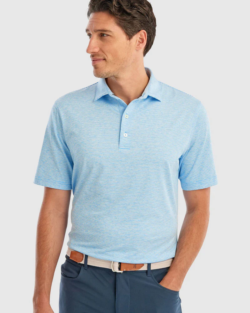Johnnie O Lyndon Stripe Performance Polo - Image 12