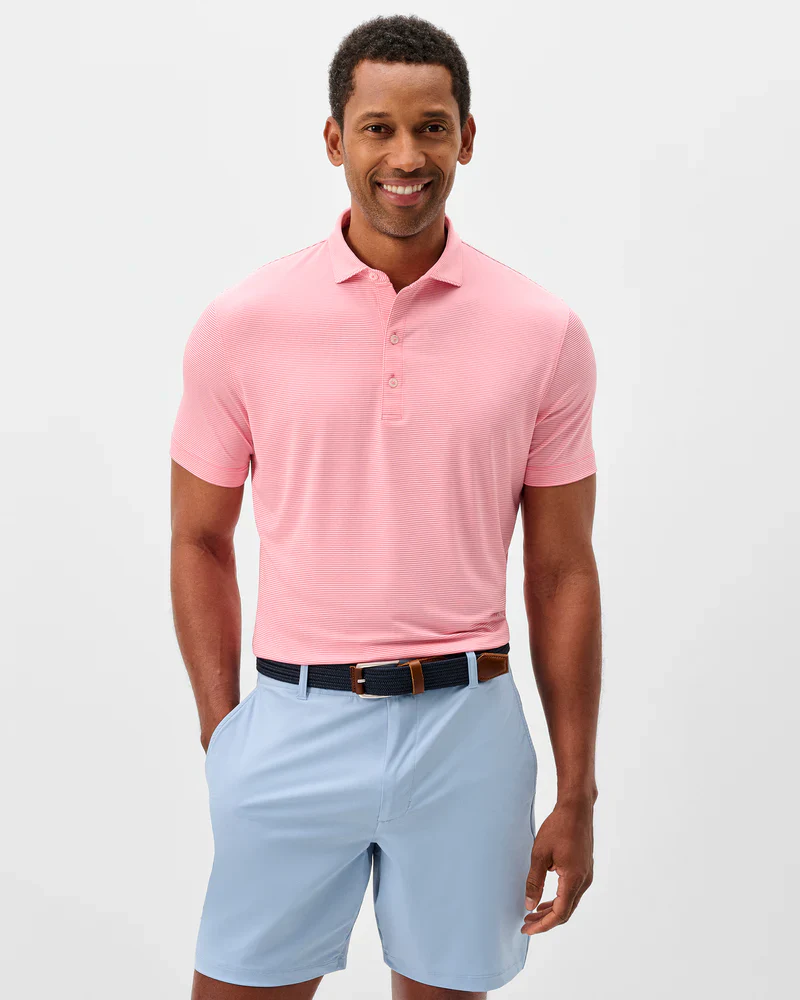 Johnnie O Lyndon Stripe Performance Polo - Image 20