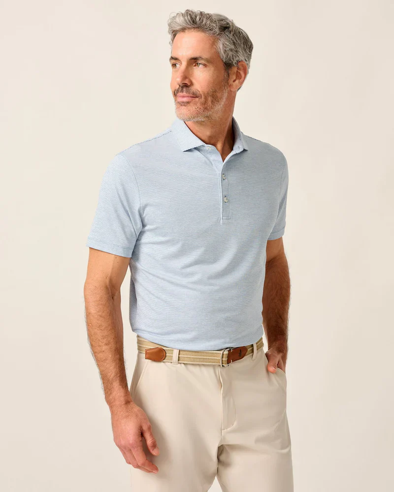 Johnnie O Lyndon Stripe Performance Polo - Image 21
