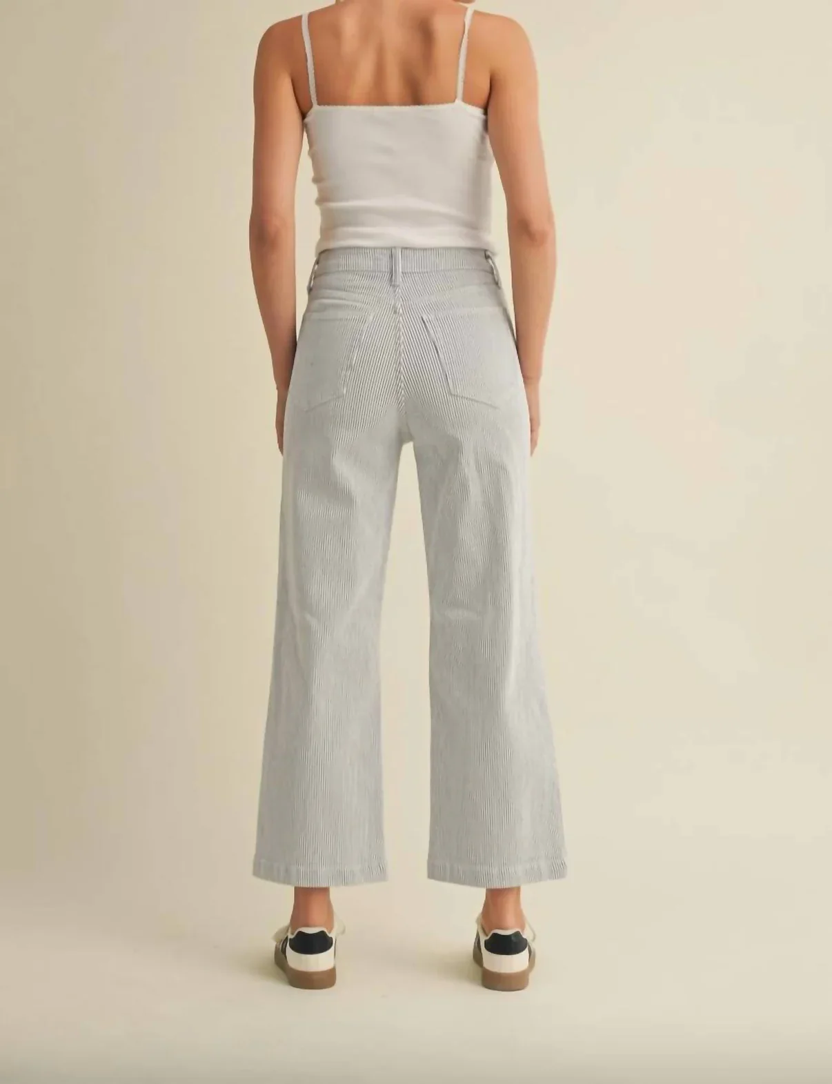Just Black Patch Pocket Wide Leg Jeans - Image 17